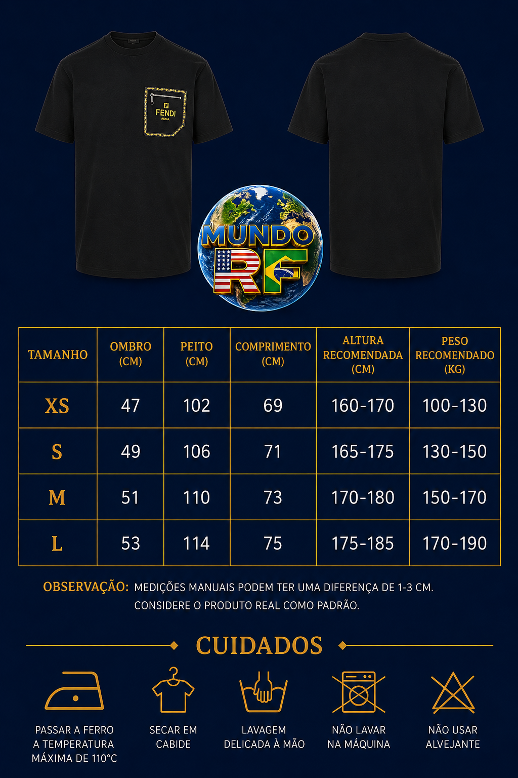 Camiseta Fendi