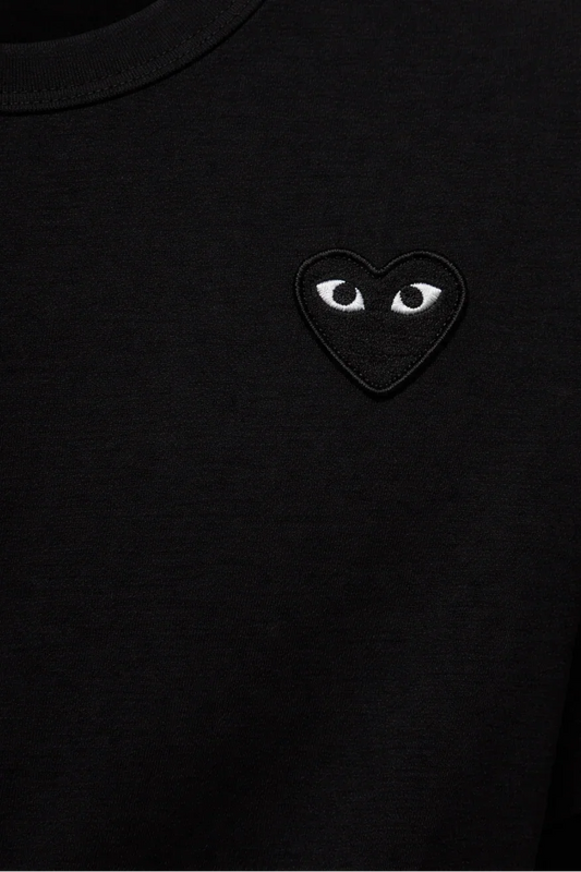 Camiseta CDG Play All Black