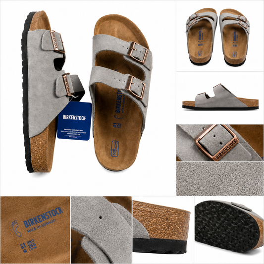 Birkenstock Cinza Claro