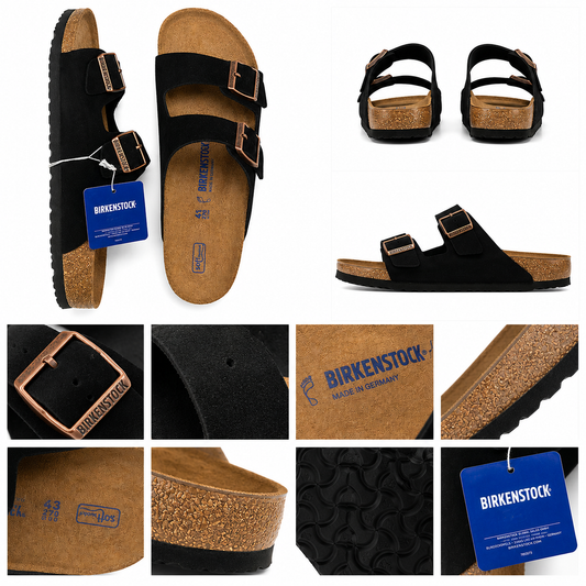 Birkenstock Preto Camurça