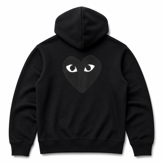 Moletom CDG Play "All Black"