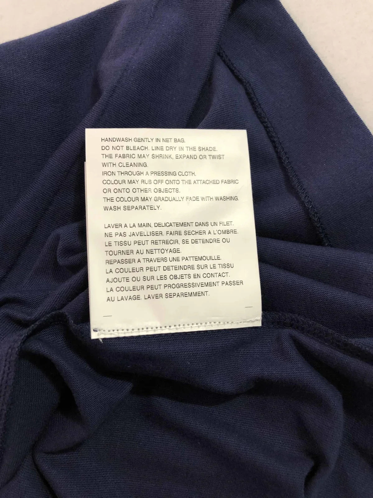 Camiseta CDG Play Azul Marinho Golden Heart