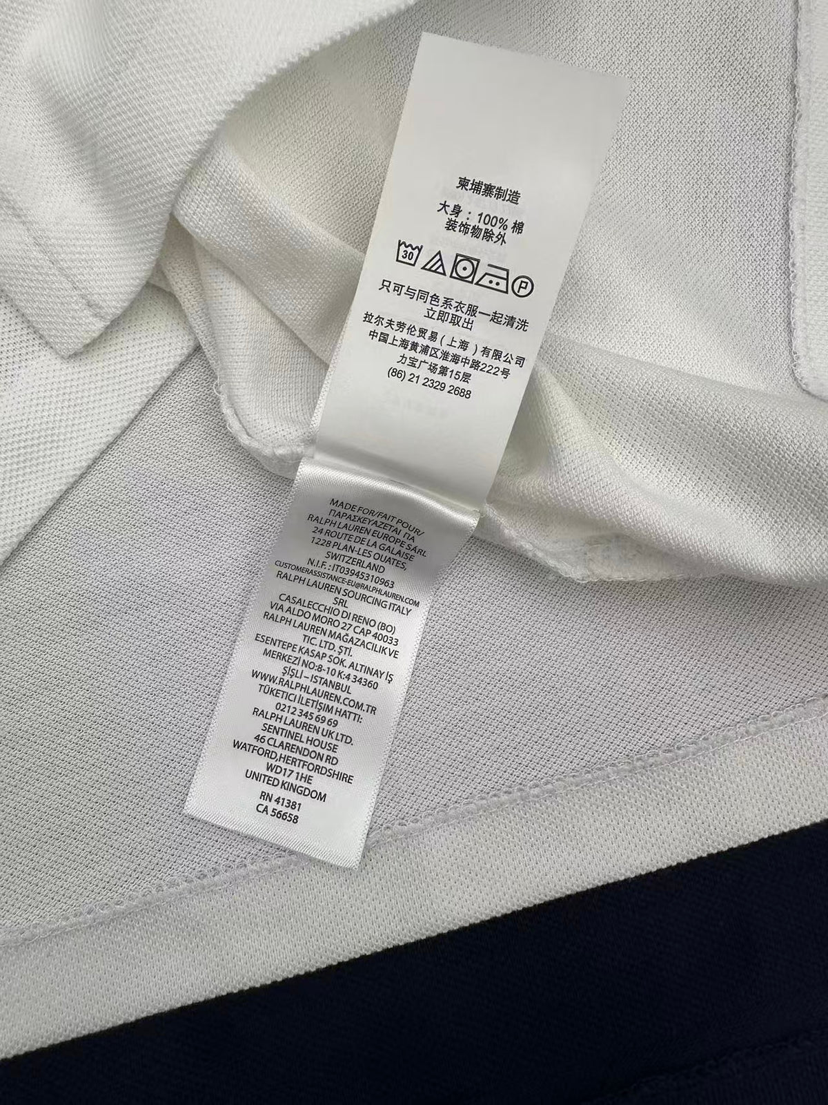 Camisa Polo Ralph Lauren Bear – Branco ou Azul Marinho