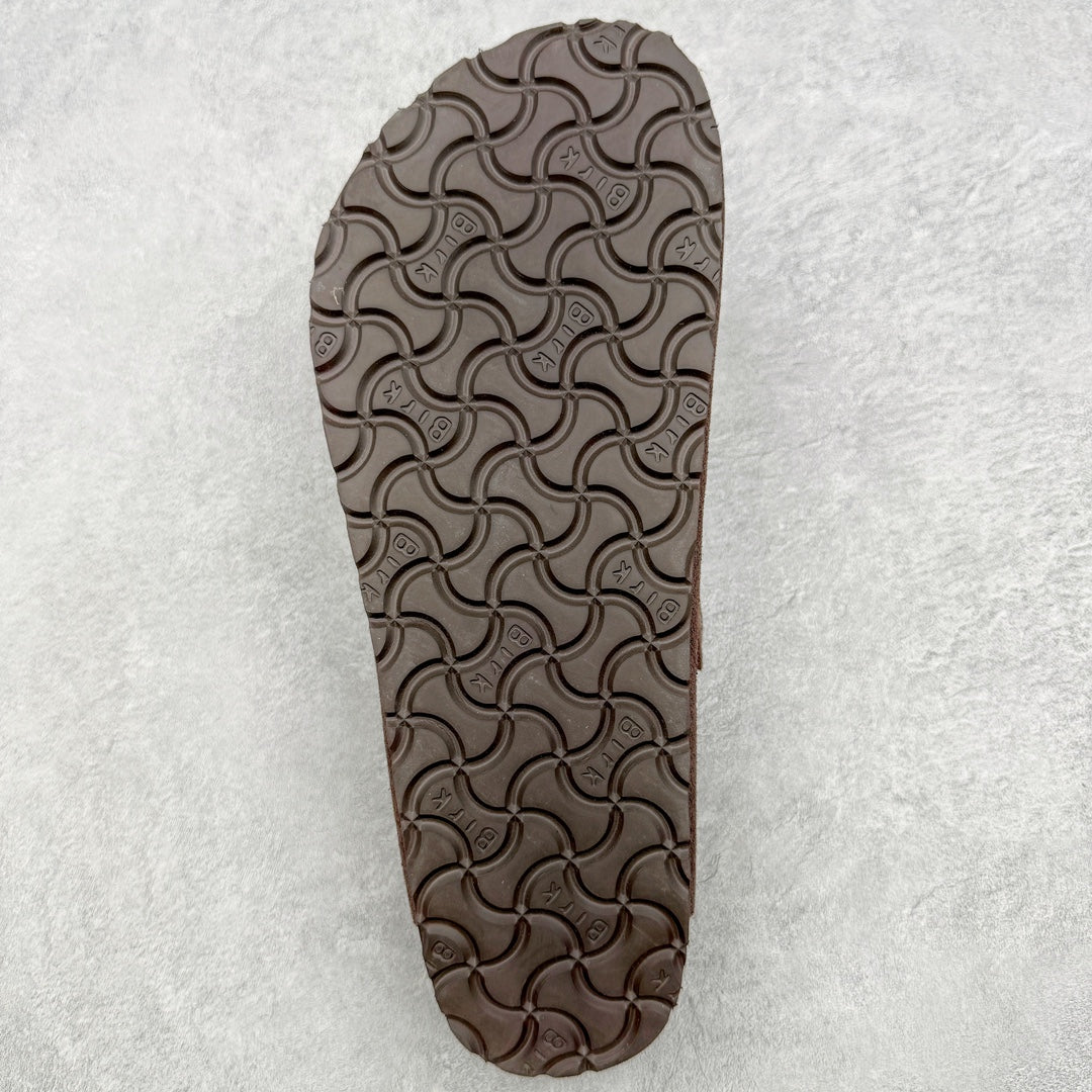 Birkenstock Boston Camurça - Marrom
