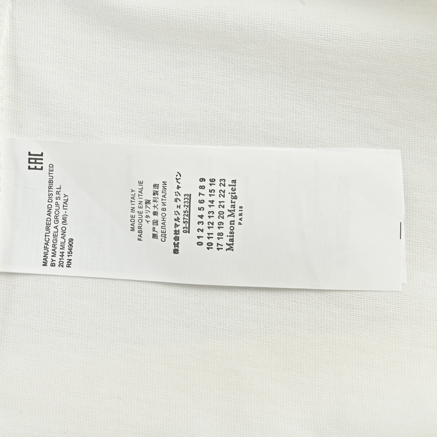 Camiseta Maison Margiela