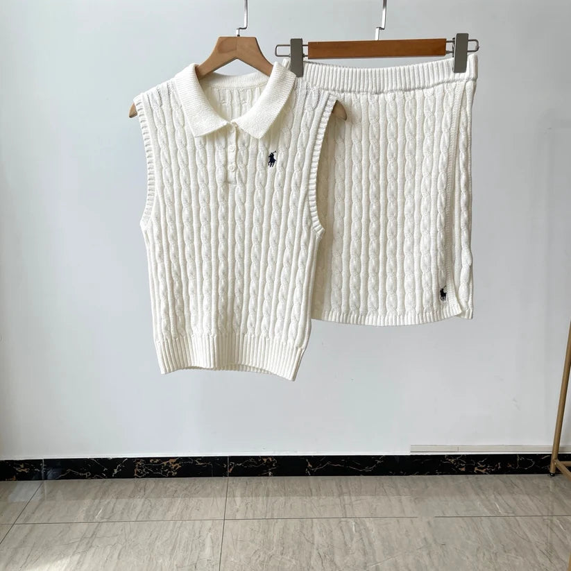 Conjunto Feminino Ralph Lauren – Branco