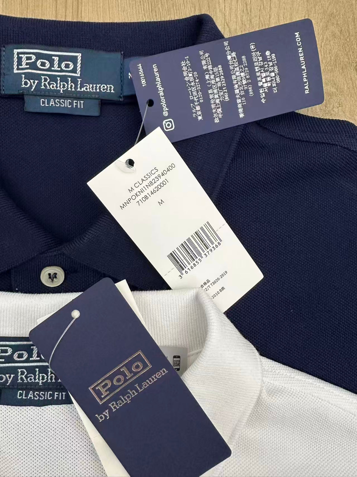 Camisa Polo Ralph Lauren Bear – Branco ou Azul Marinho