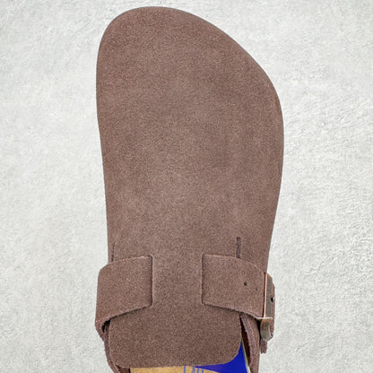 Birkenstock Boston Camurça - Marrom
