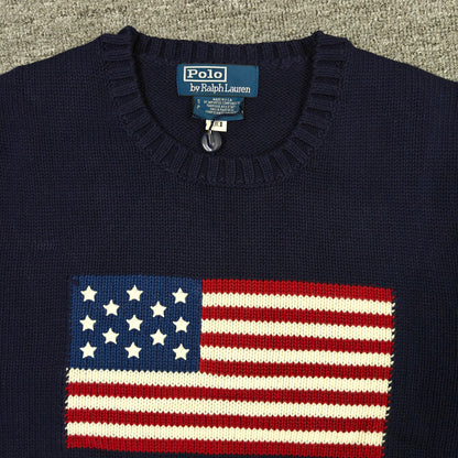 Suéter Polo Ralph Lauren Bandeira Icônica USA