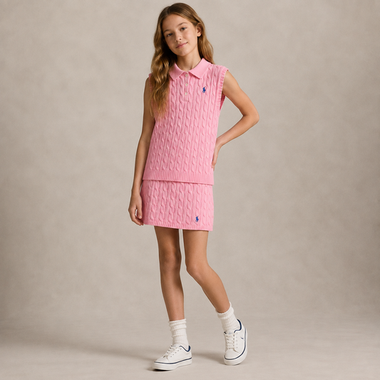 Conjunto Feminino Ralph Lauren – Rosa, Preto, Cinza Grafite, Bege ou Verde Esmeralda
