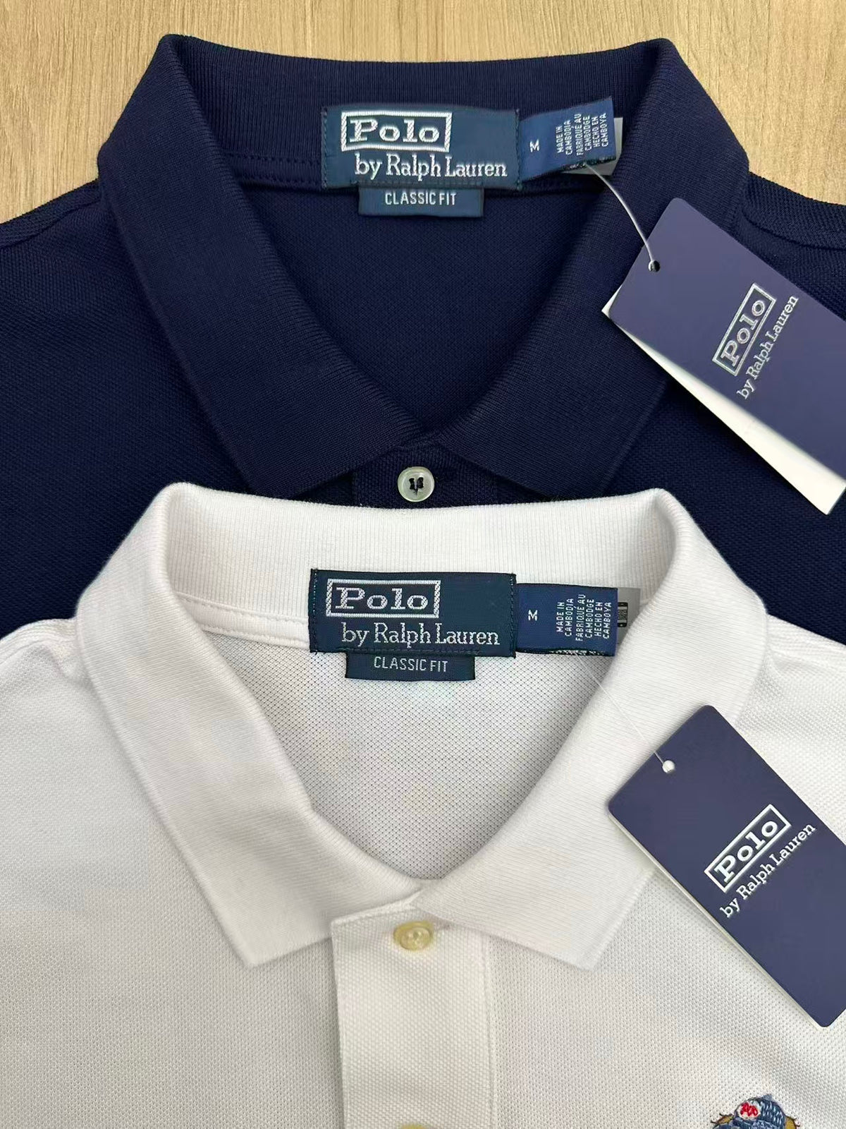 Camisa Polo Ralph Lauren Bear – Branco ou Azul Marinho
