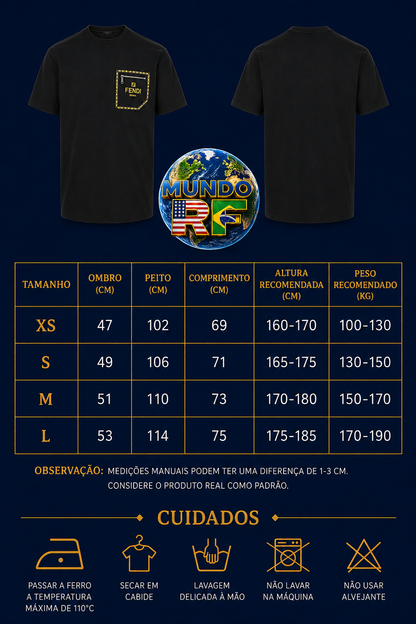 Camiseta Fendi