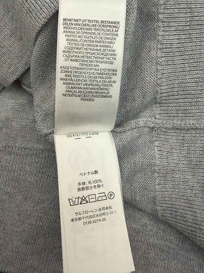 Suéter Polo Ralph Lauren 100% Lã – Cinza, Azul Marinho ou Preto
