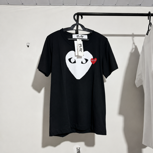Camiseta CDG Play Preto Big Heart