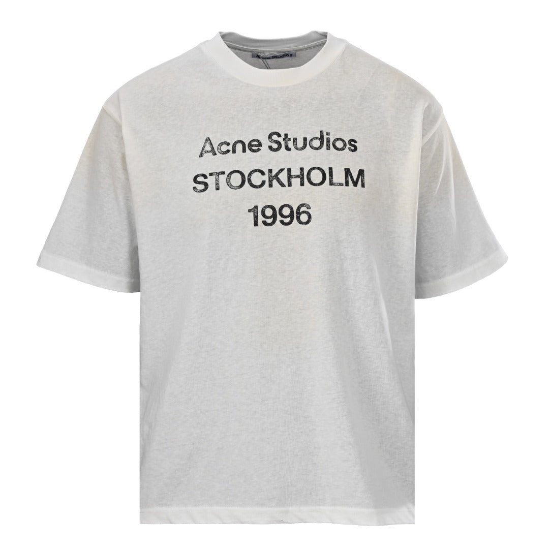 Camiseta Acne Studios Stockholm 1996 - Branco