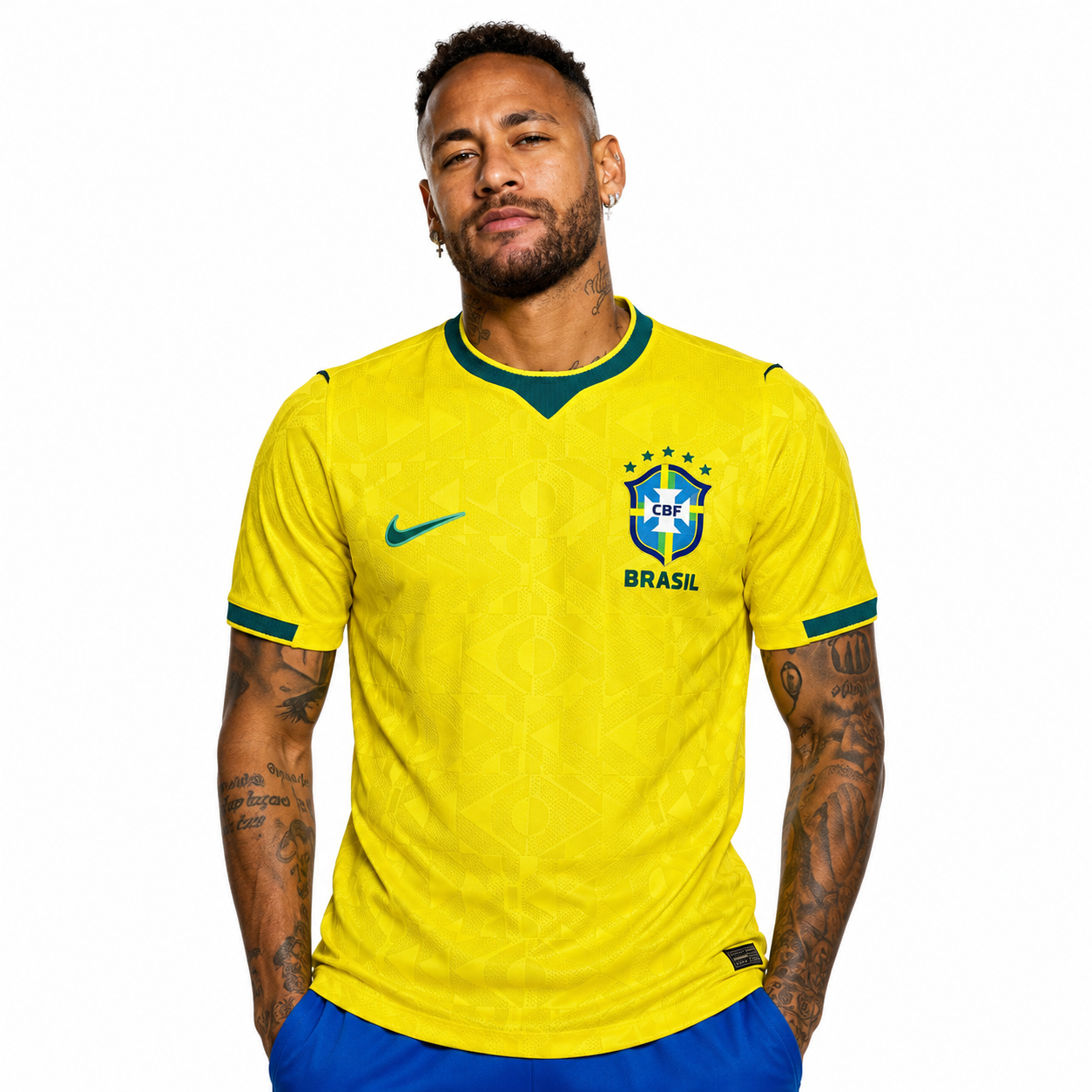 Camisa Brasil 1 Jordan 2026/2027 VERSÃO JOGADOR