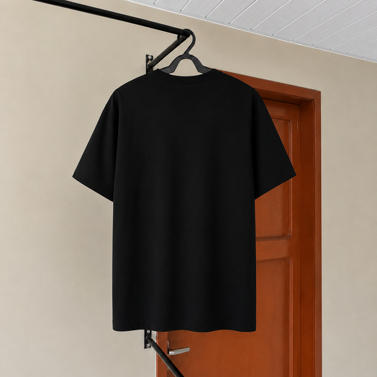 Camiseta CDG Play Preto Double Heart