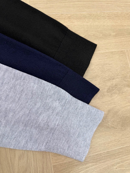 Suéter Polo Ralph Lauren 100% Lã – Cinza, Azul Marinho ou Preto