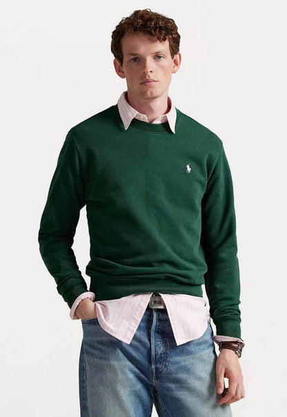 Suéter Polo Ralph Lauren Forrado em Lã – Preto, Azul Marinho, Cinza ou Verde Floresta