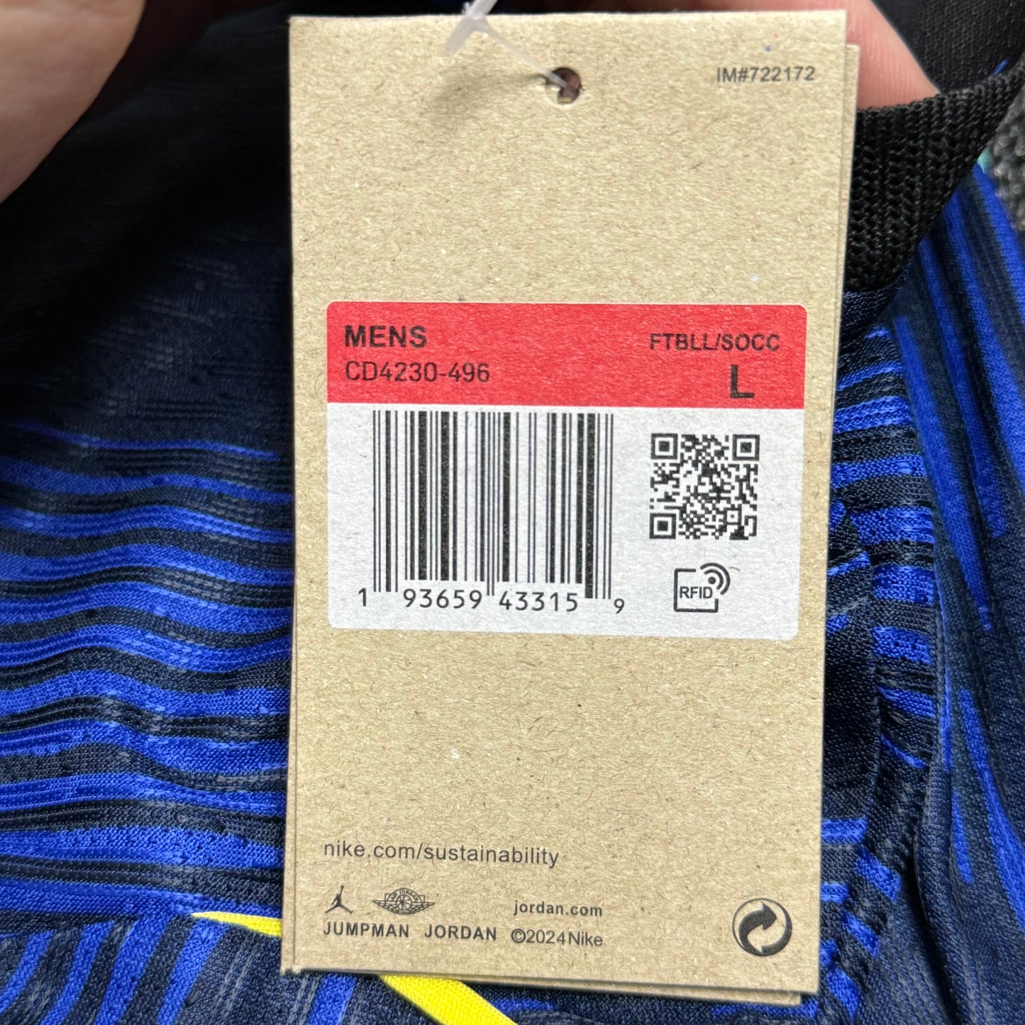 Camisa Brasil 2 Jordan 2026/2027 VERSÃO JOGADOR