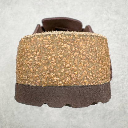 Birkenstock Boston Camurça - Marrom
