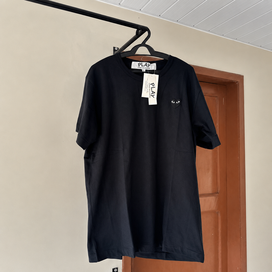 Camiseta CDG Play All Black