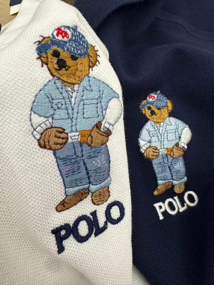 Camisa Polo Ralph Lauren Bear – Branco ou Azul Marinho