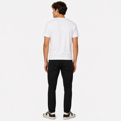 Camiseta CDG Play Branco Golden Heart