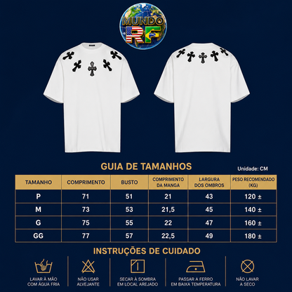 Camiseta Chrome Hearts