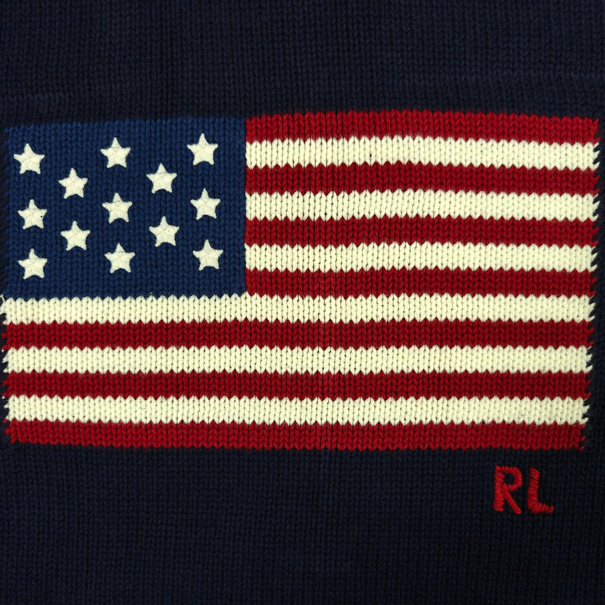 Suéter Polo Ralph Lauren Bandeira Icônica USA