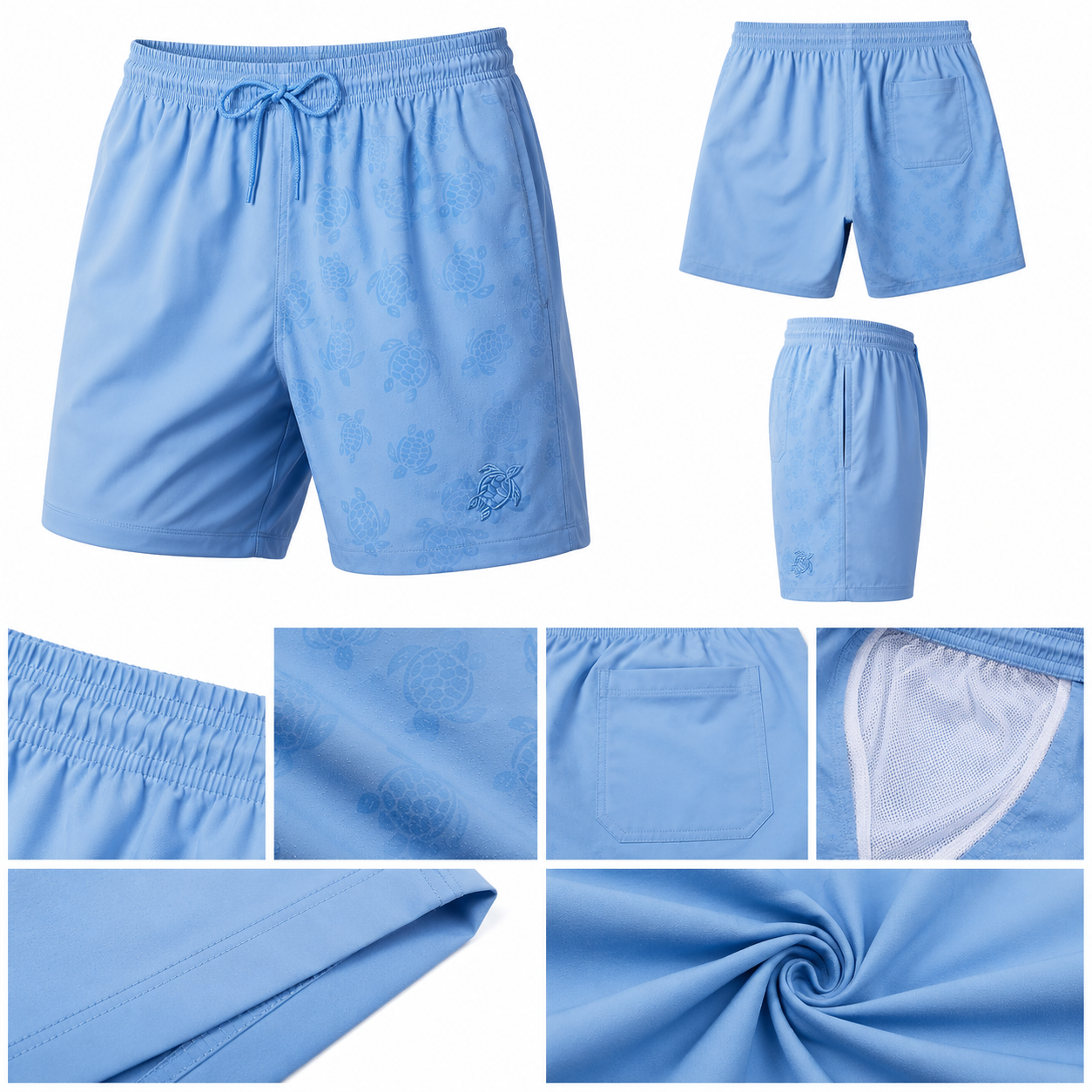 Short Vilebrequin Azul Claro