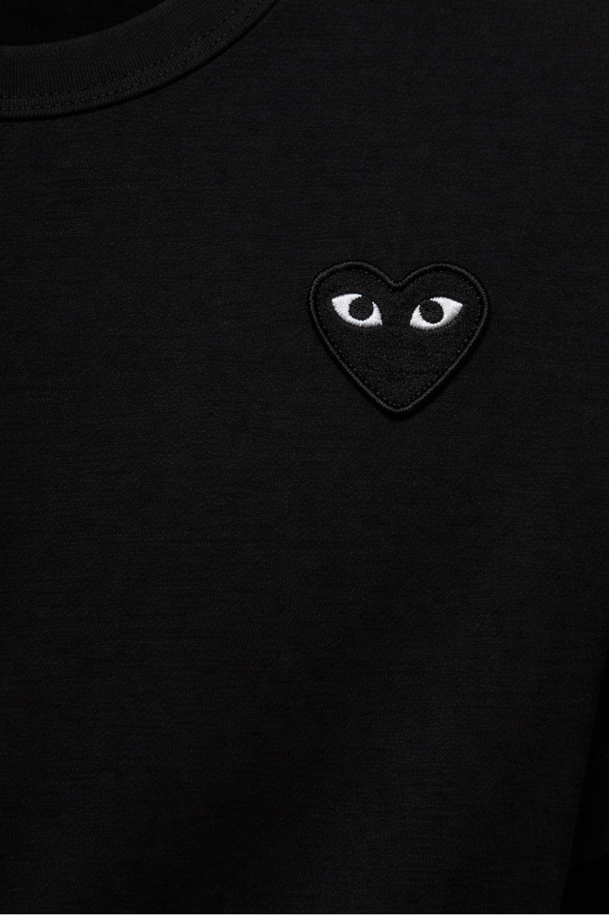 Camiseta CDG Play "All Black"