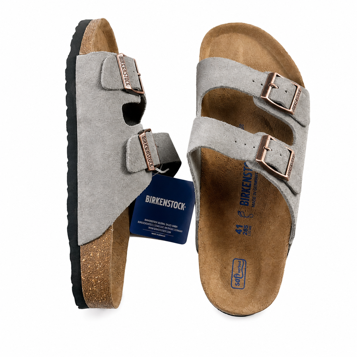 Birkenstock Cinza Claro