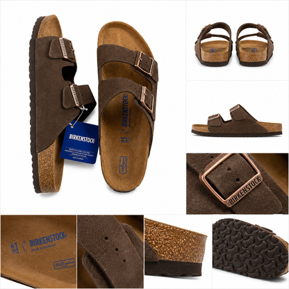 Birkenstock Marrom Camurça