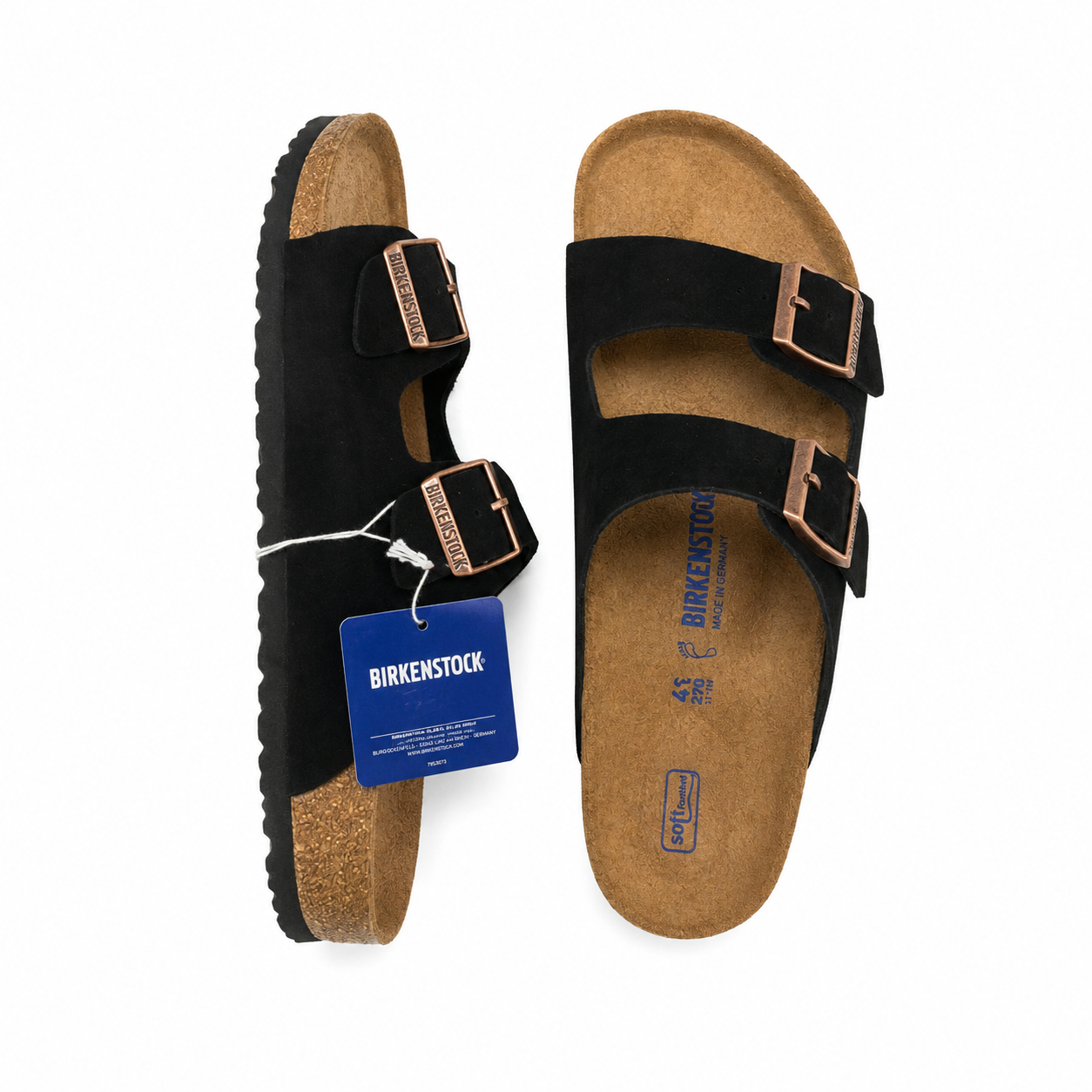 Birkenstock Preto Camurça