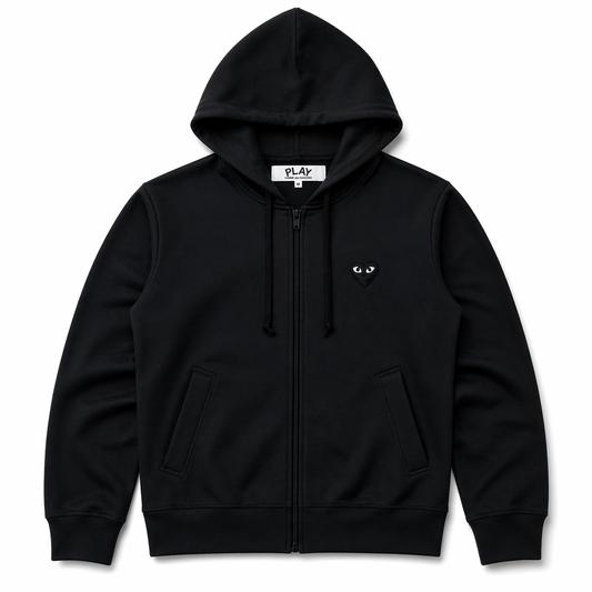 Moletom CDG Play "All Black"