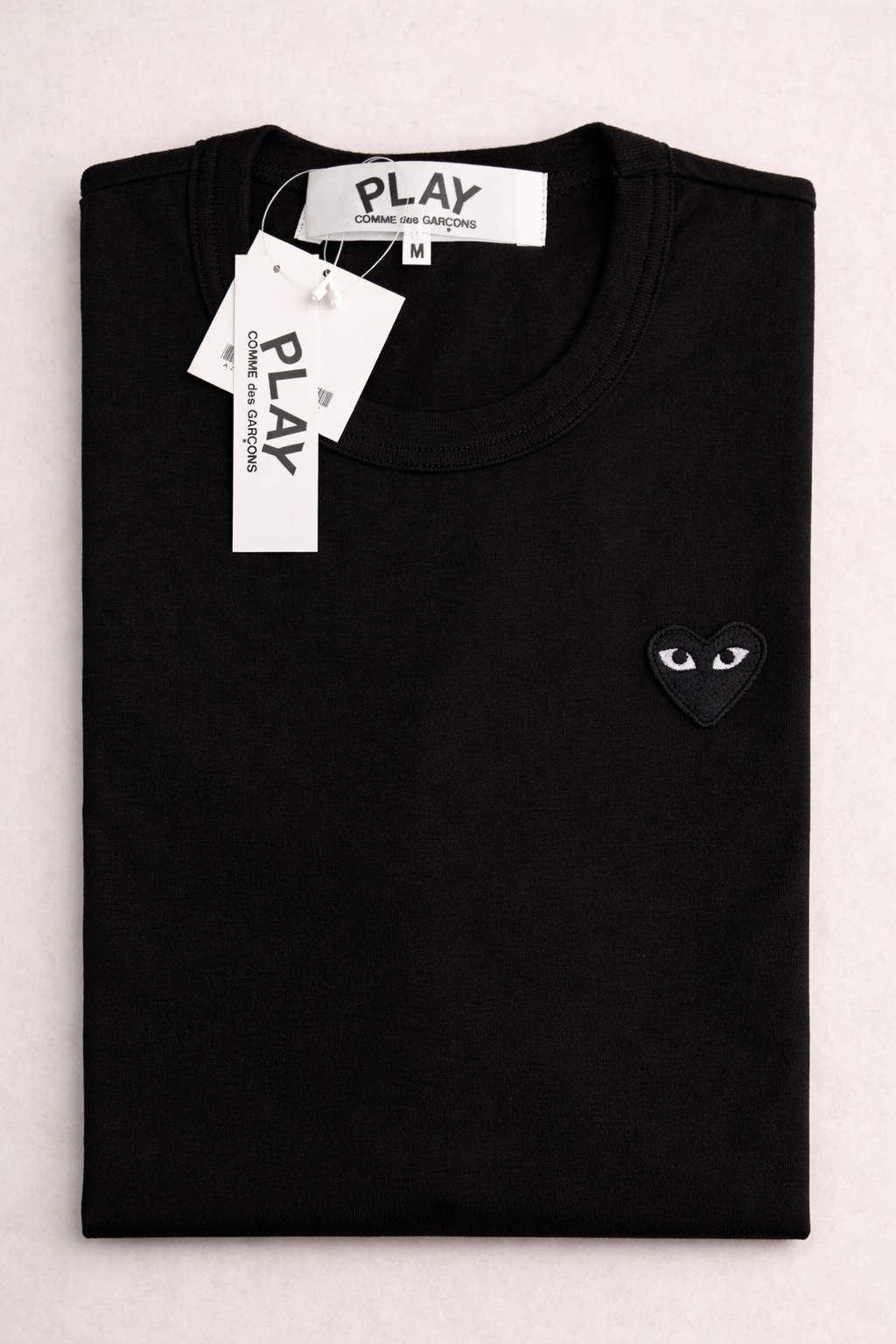 Camiseta CDG Play "All Black"