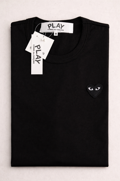 Camiseta CDG Play "All Black"