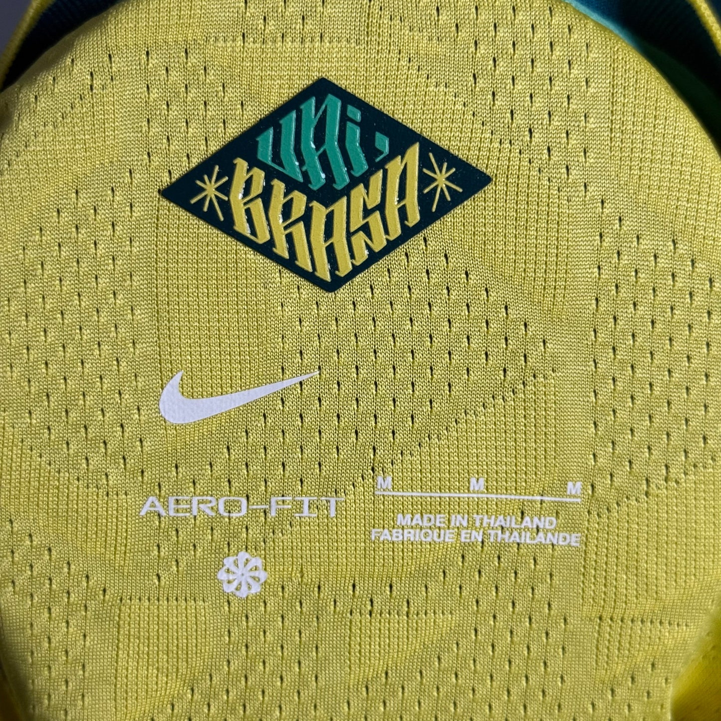Camisa Brasil 1 Jordan 2026/2027 VERSÃO JOGADOR