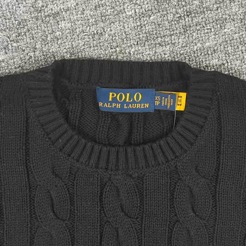 Suéter Polo Ralph Lauren Tricotado Preto