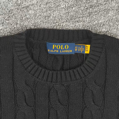 Suéter Polo Ralph Lauren Tricotado Preto